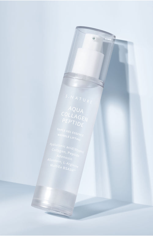 Load image 1 in gallery view. AQUA COLLAGEN PEPTIDE TRIPLE GEL ESSENCE 1.69 fl oz.