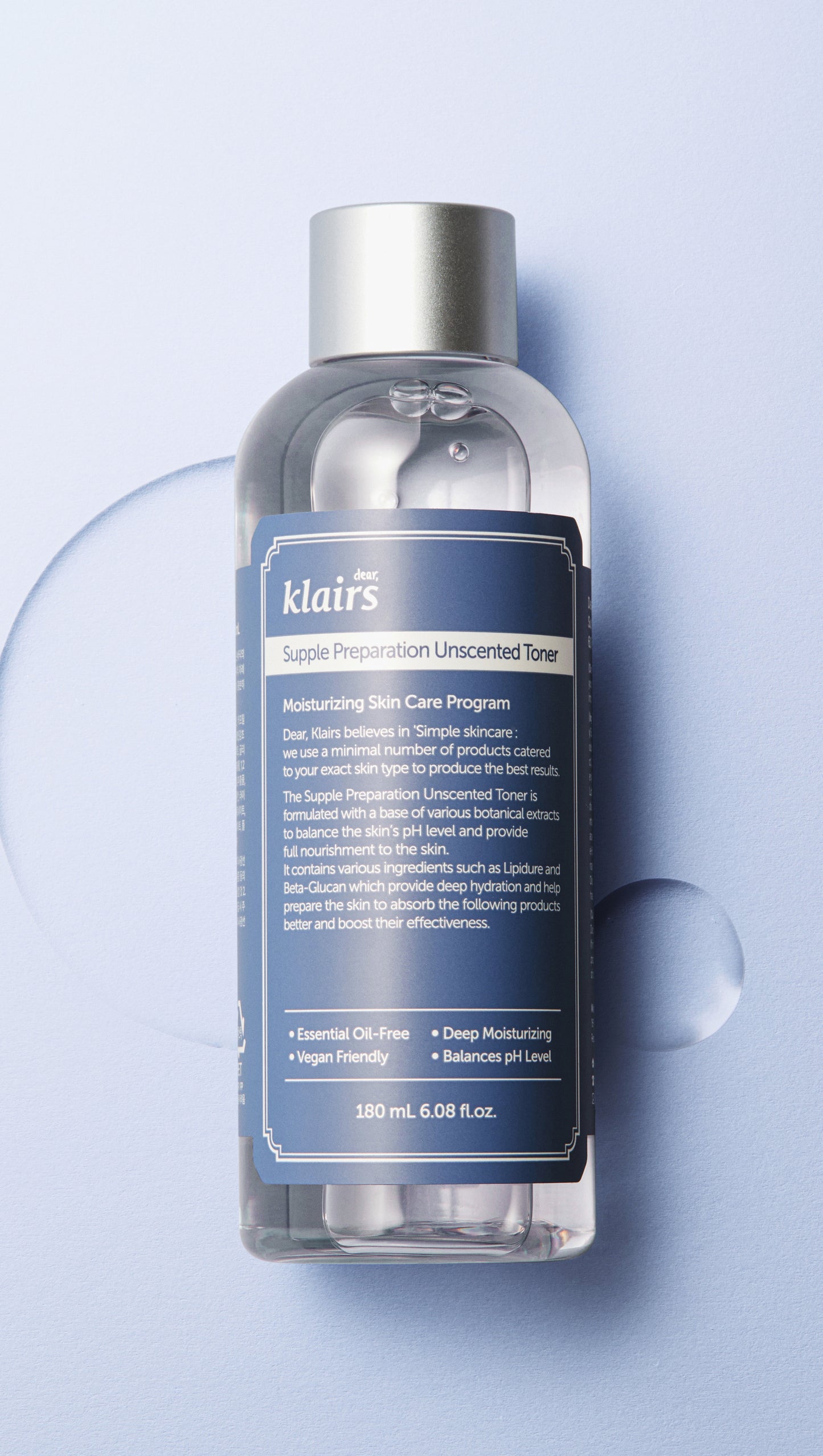 Supple Preparation Unscented Toner 6.08 fl oz.