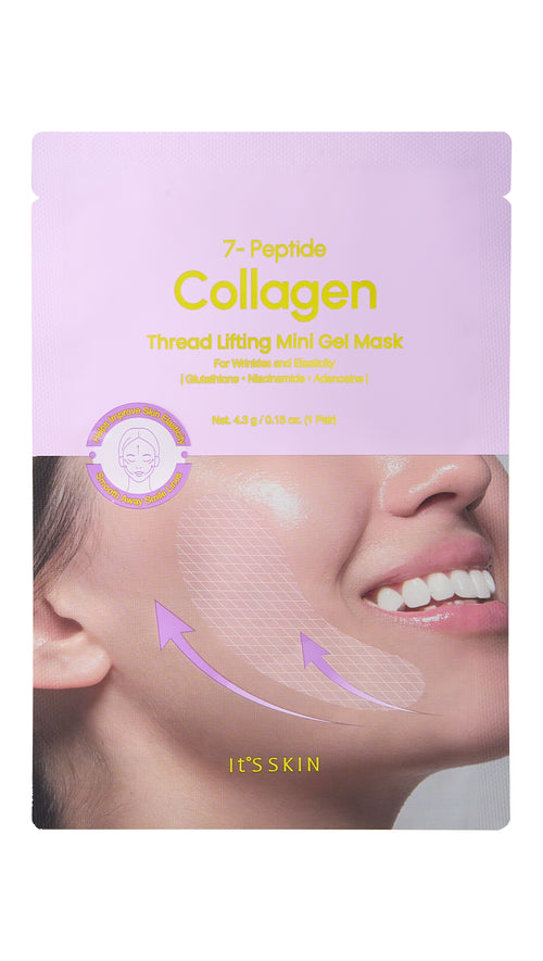 Load image 1 in gallery view. 7-PEPTIDE COLLAGEN THREAD LIFTING MINI GEL MASK 20 EA