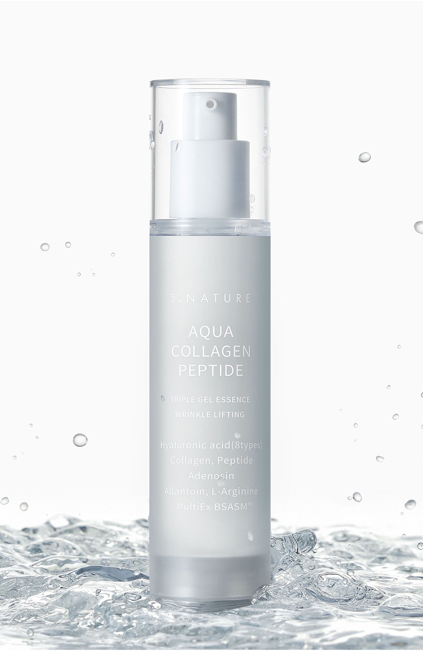 AQUA COLLAGEN PEPTIDE TRIPLE GEL ESSENCE 1.69 fl oz.