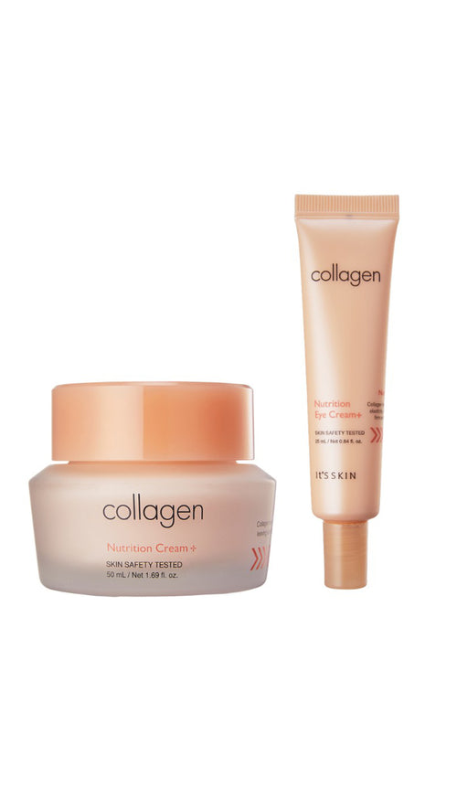 Load image 1 in gallery view. COLLAGEN NUTRITION DUO SET (CREAM / EYE CREAM)