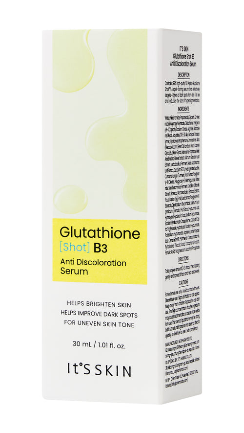 Load image 1 in gallery view. GLUTATHIONE SHOT B3 ANTI-DISCOLORATION SERUM 1.01 fl oz.
