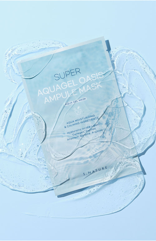 Load image 1 in gallery view. SUPER AQUAGEL OASIS AMPULE MASK