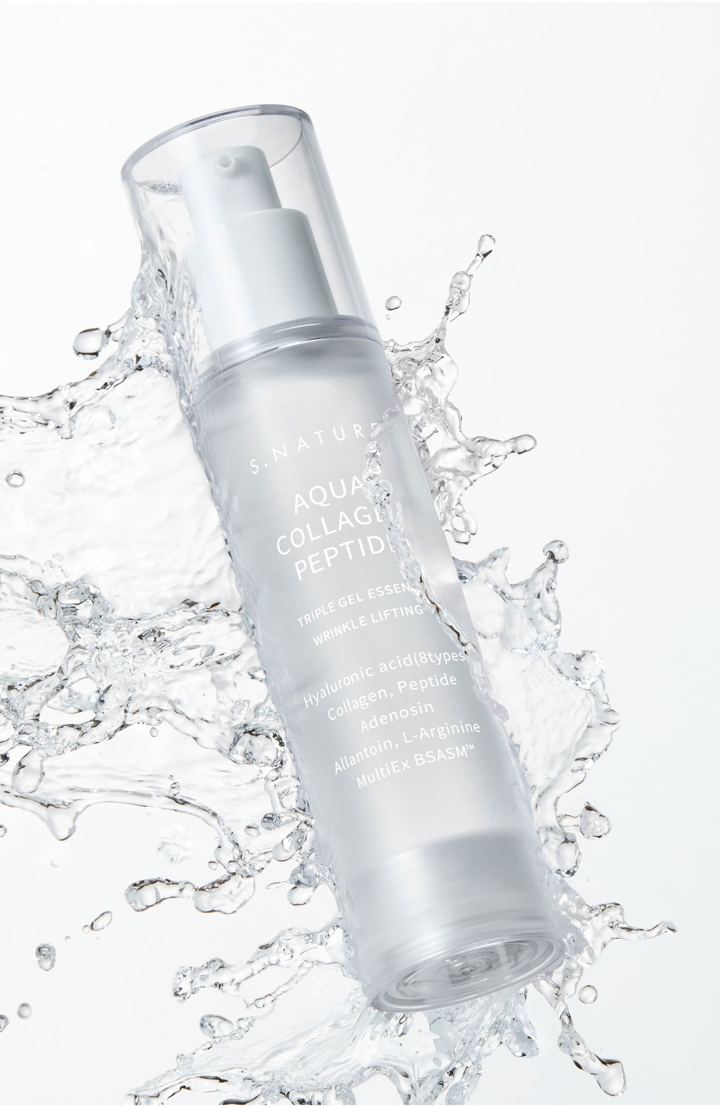 AQUA COLLAGEN PEPTIDE TRIPLE GEL ESSENCE 1.69 fl oz.