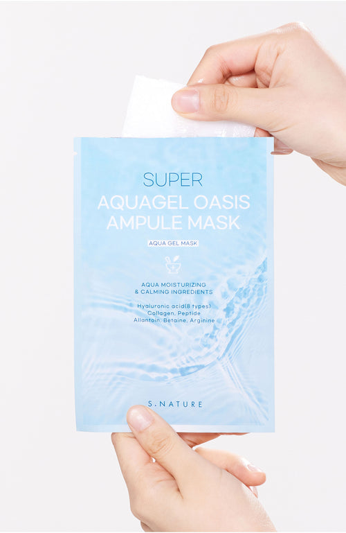 Load image 1 in gallery view. SUPER AQUAGEL OASIS AMPULE MASK
