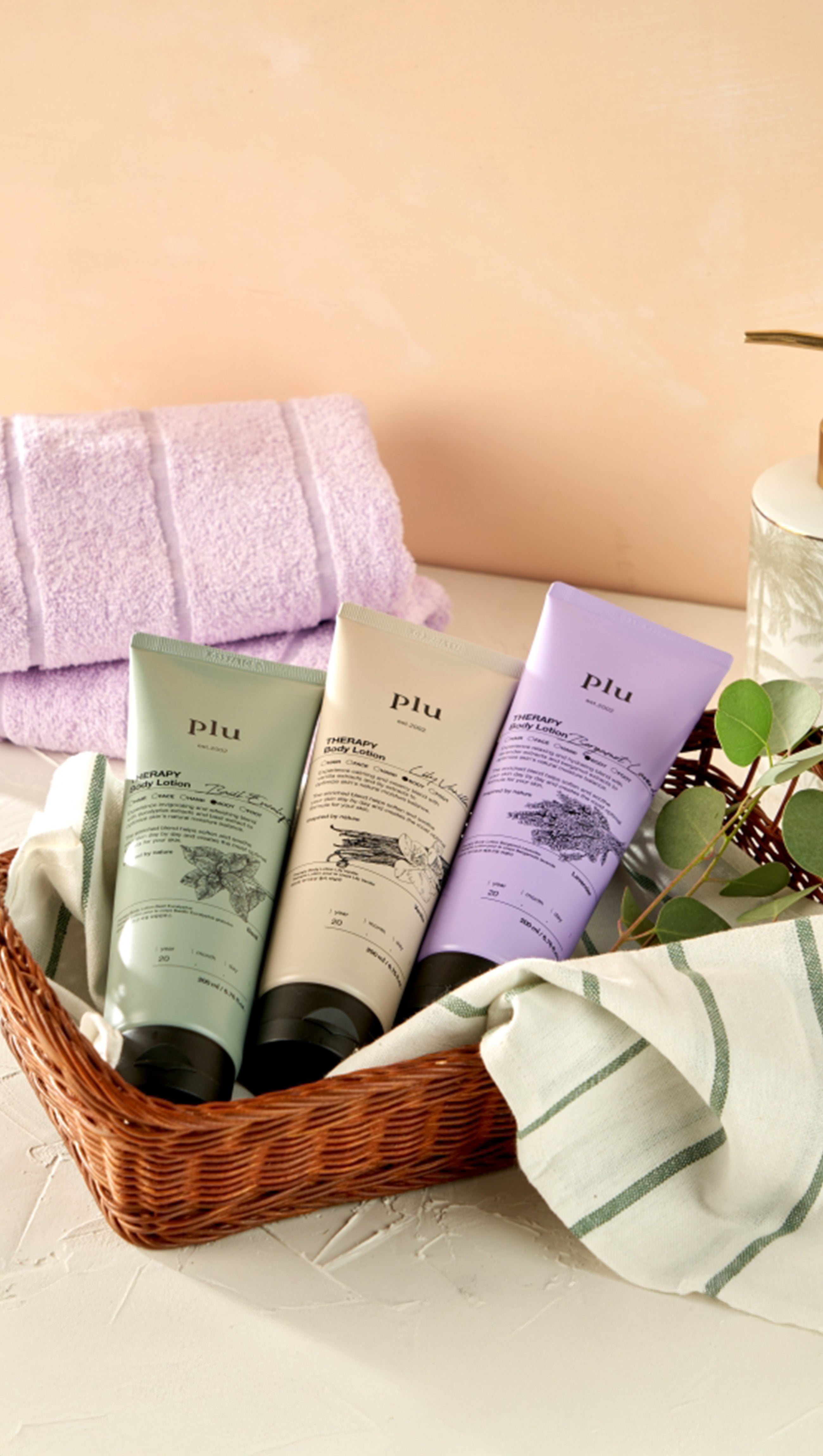 Therapy Body Lotion Basil Eucalyptus 6.76 fl oz.
