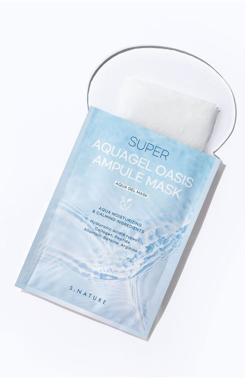 Load image 1 in gallery view. SUPER AQUAGEL OASIS AMPULE MASK