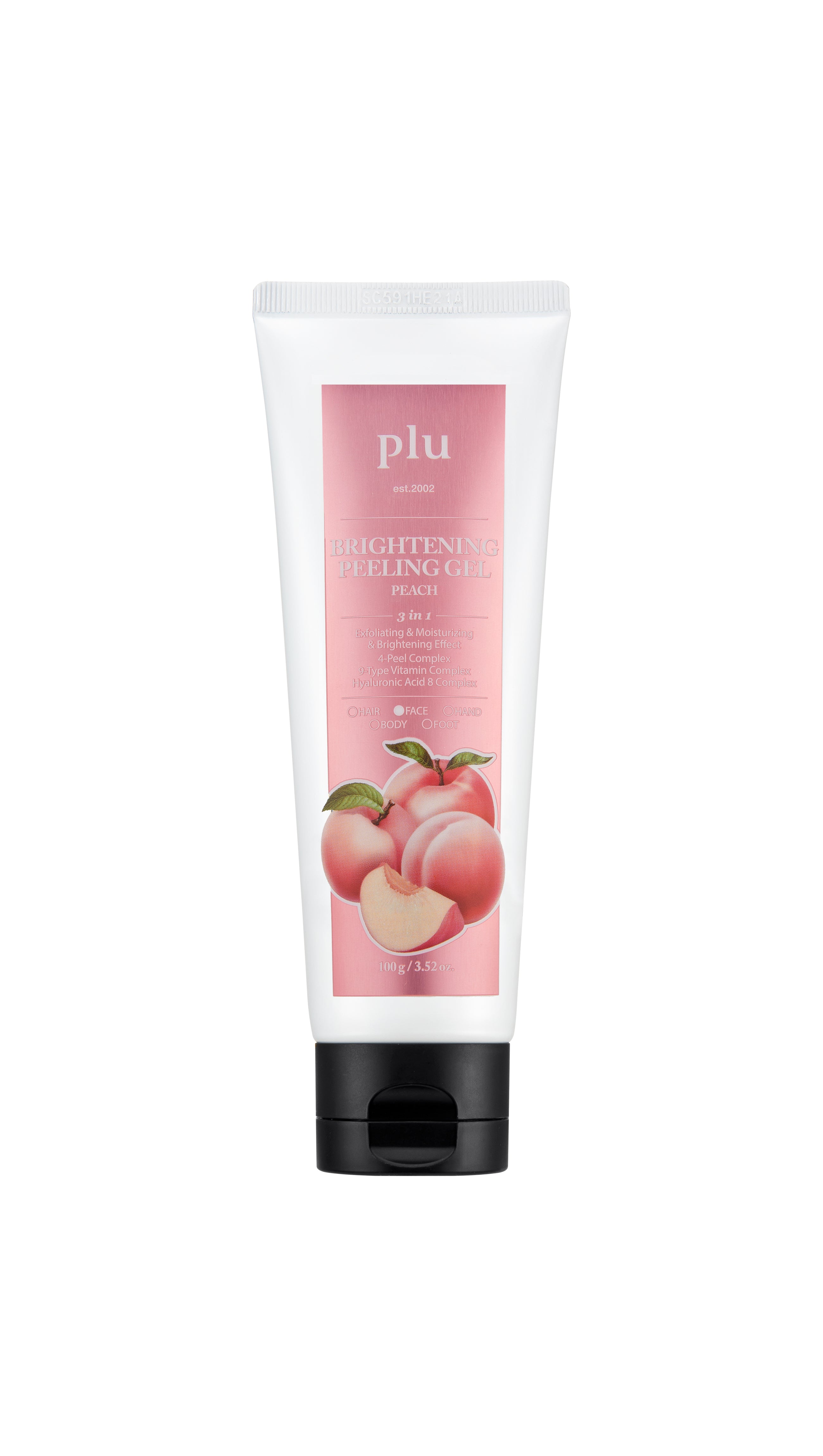 Glowing Facial Peeling Gel Peach 3.52 oz.