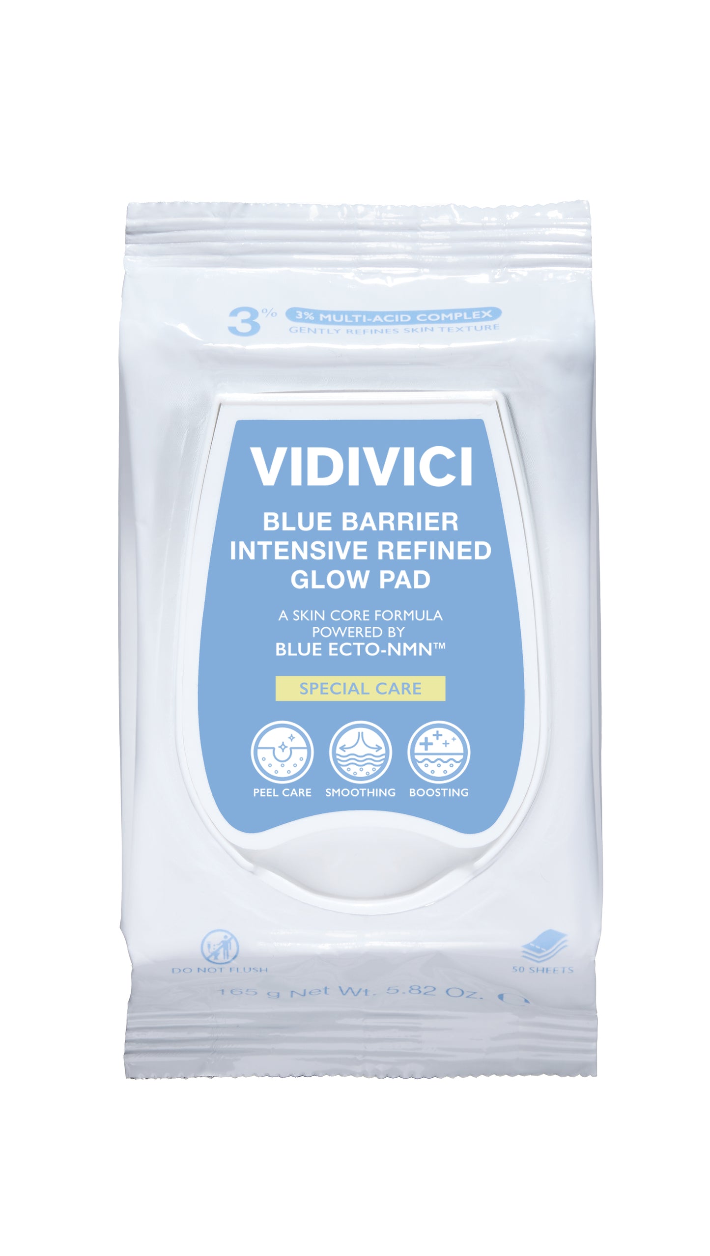 Blue Barrier Intensive Refined Glow Pad 50 Sheets