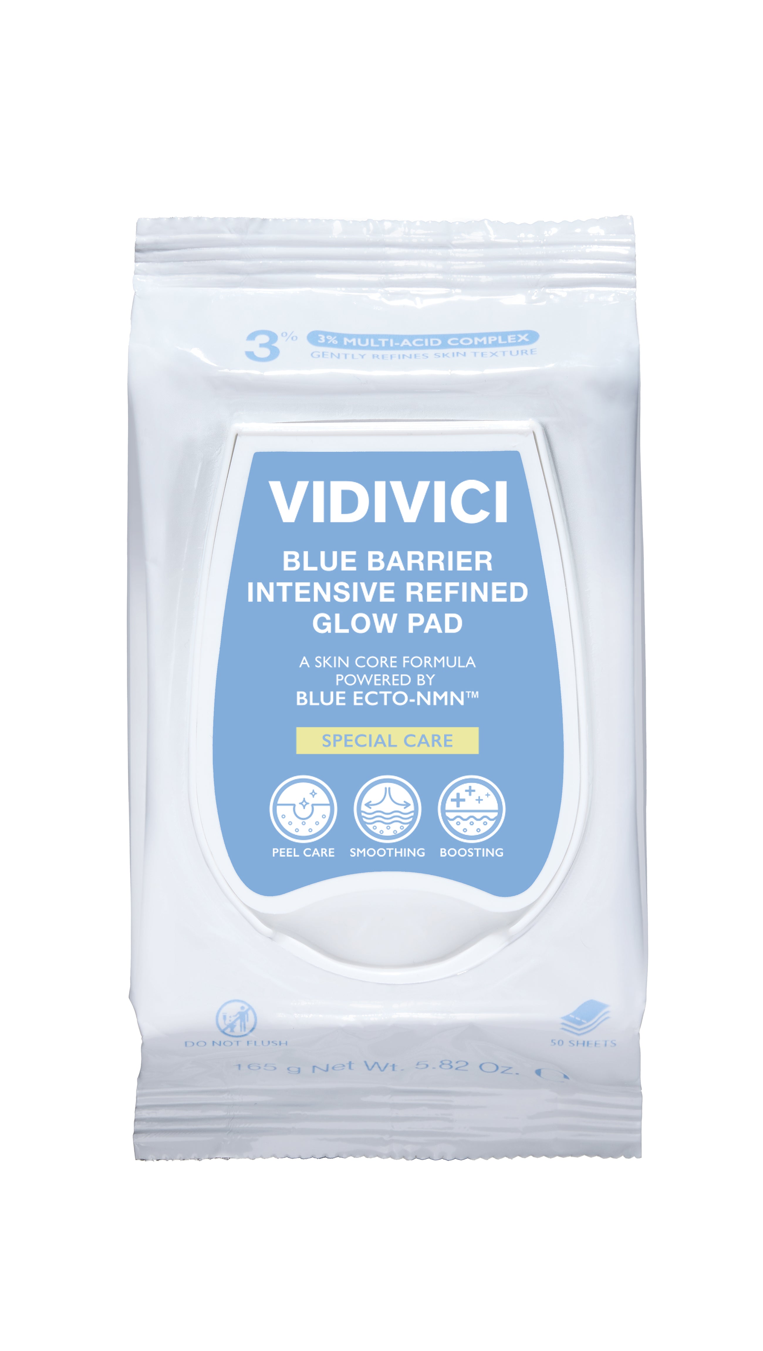 Blue Barrier Intensive Refined Glow Pad 50 Sheets