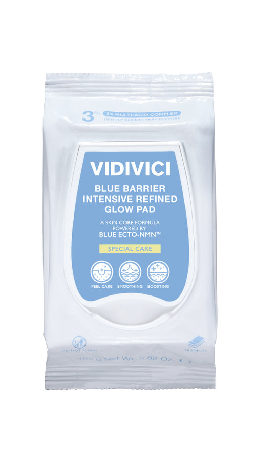 Load image 1 in gallery view. Blue Barrier Intensive Refined Glow Pad 50 Sheets
