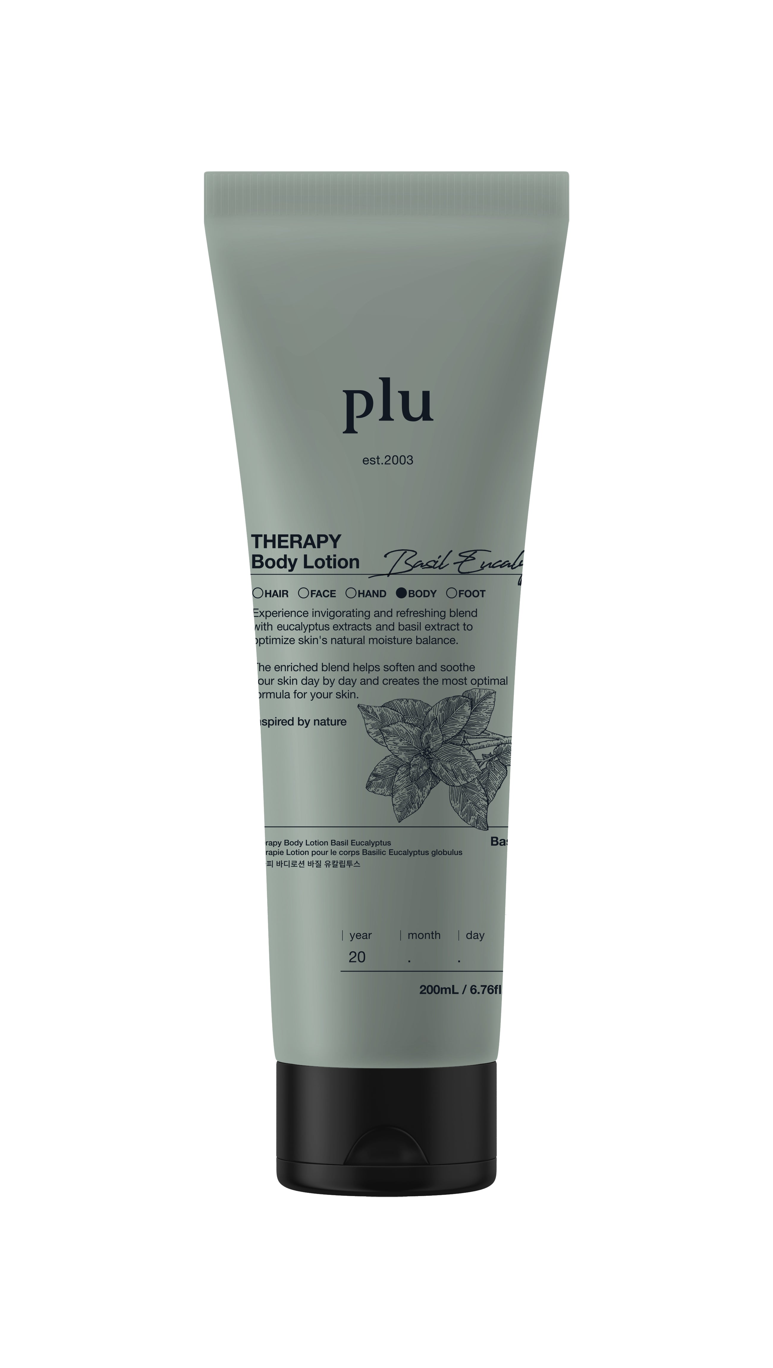 Therapy Body Lotion Basil Eucalyptus 6.76 fl oz.