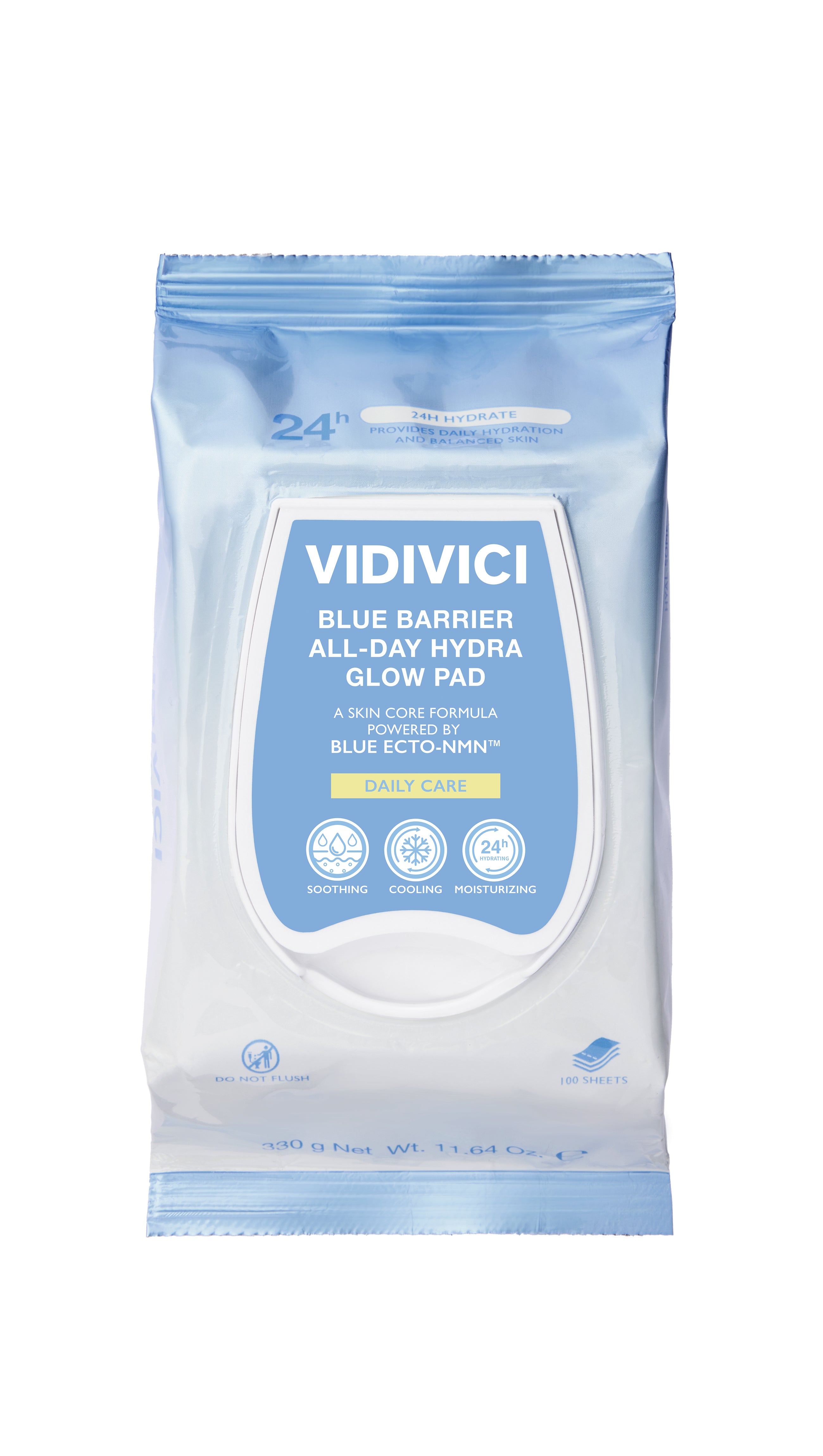 Blue Barrier All Day Hydra Glow Pad 100 Sheets