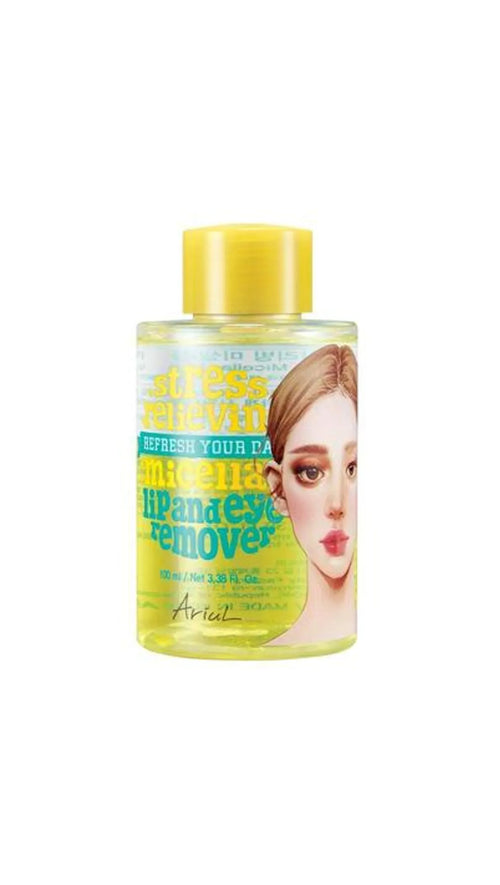 Load image 1 in gallery view. STRESS RELIEVING MICELLAR LIP AND EYE REMOVER 10.1 fl oz