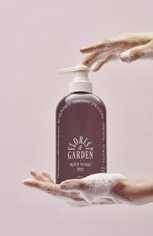 Load image 1 in gallery view. MILKINCERA PERFUME BODY WASH FLORIST GARDEN  500mL