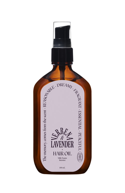 Load image 1 in gallery view. MILKPROTEIN INTENSIVE HAIR OIL VERBENA LAVENDER 3.38 fl oz.