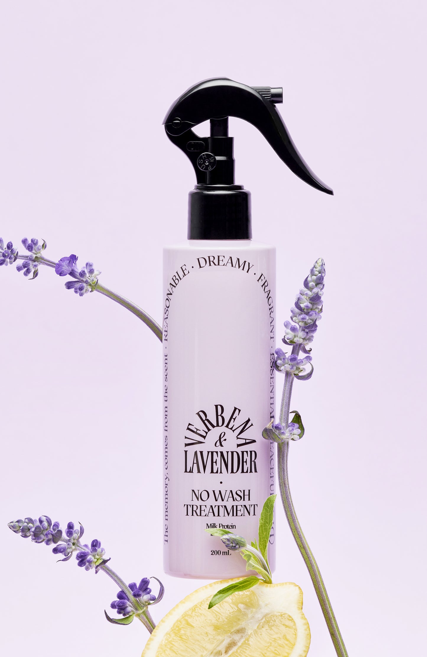 MILKPROTEIN INTENSIVE NOWASH AMPOULE TREATMENT VERBENA LAVENDER 6.76 fl oz.