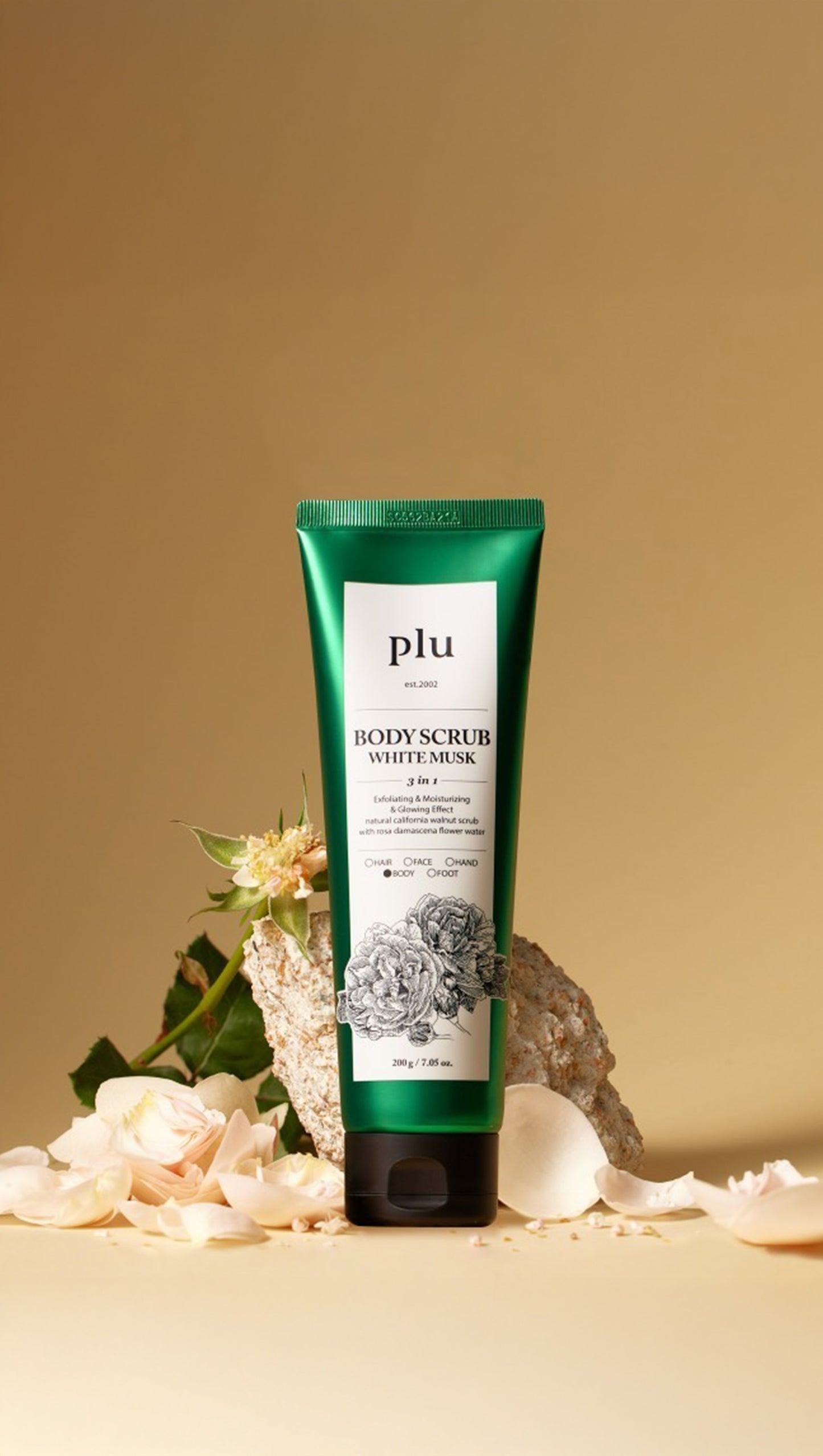 Body Scrub White Musk 7.05 oz.