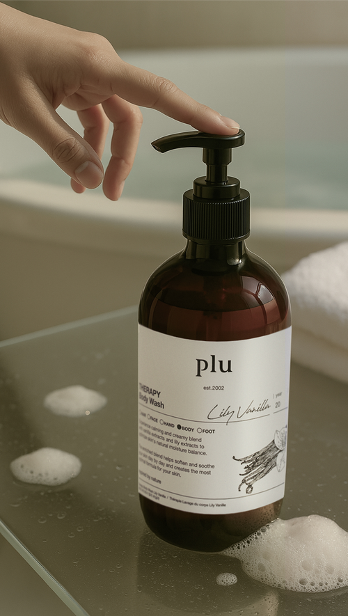 Load image 1 in gallery view. Therapy Body Wash Lily Vanilla 17.6 oz.