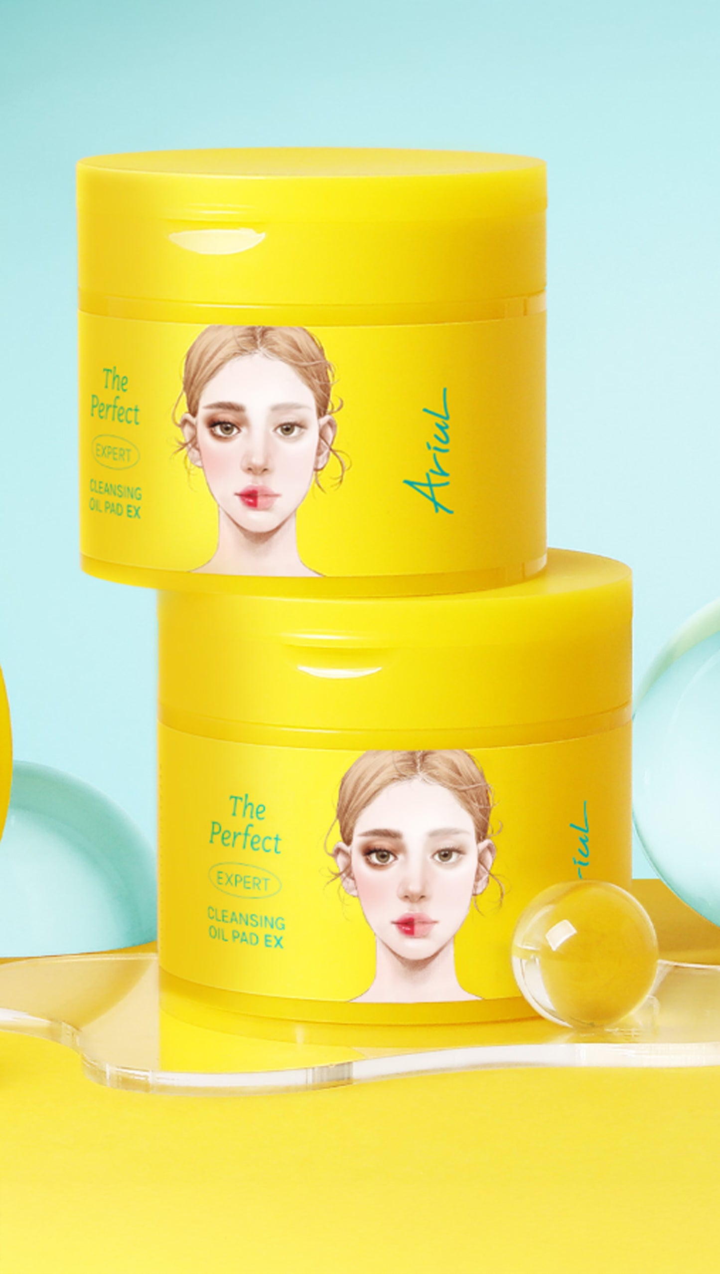 THE PERFECT CLEANSING OIL PAD EX 60 Pads