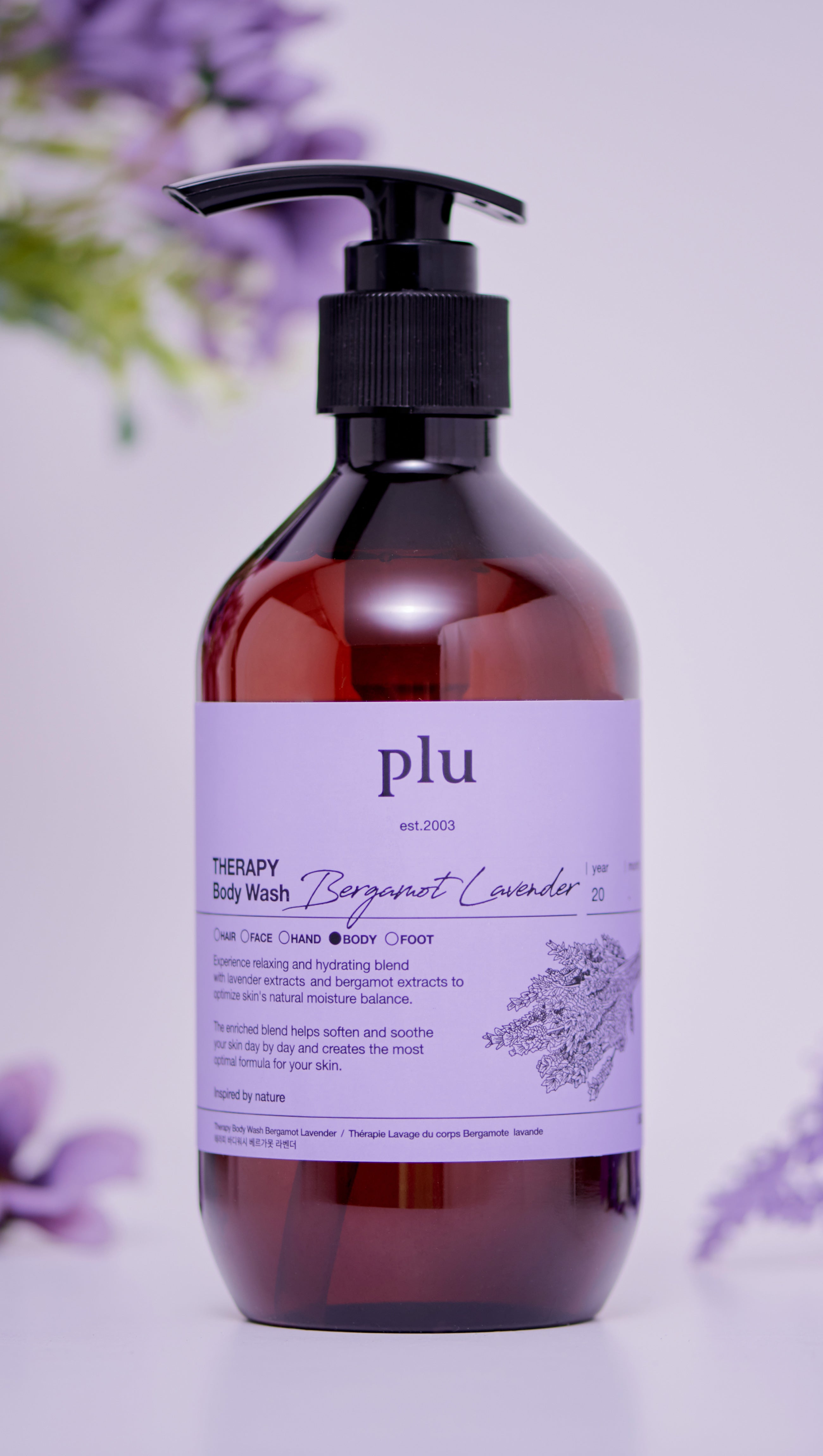 Therapy Body Wash Bergamot Lavender 17.6 oz.