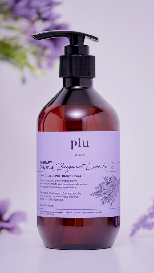 Load image 1 in gallery view. Therapy Body Wash Bergamot Lavender 17.6 oz.